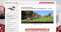 Desktop Screenshot of kabelpflug.de